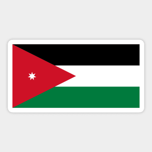 Flag of Jordan Sticker